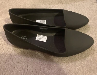 women's crocs eve flat