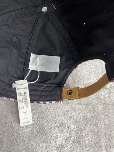 Madewell - Cappello da baseball con pied de poule - Taglia unica - Foto 7 di 10