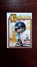 Walter Payton Card # 480 Topps 1979 NM -MINT Chicago Bears Hall of Fame