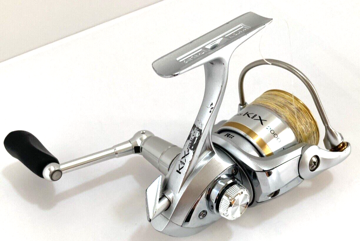 Old Reel Daiwa FREAMS KIX 2000 Spinning reel Good operation Old Reel Daiwa FREAMS KIX 2000 Spinning reel Good operation
