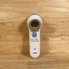 Braun NTF3000 White Handheld Kid Digital Display No Touch  Forehead Thermometer