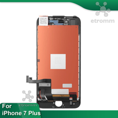 Black iPhone 7 Plus LCD Display Touch Screen Digitizer Frame