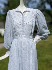 VINTAGE 1970 S FLORAL PRINT DRESS BY GUNNE SAX