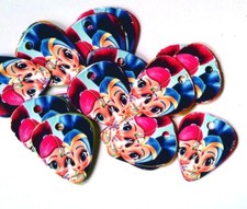 Shimmer Shine - 8 Necklace Pendants -Party Favor Prizes Necklace Jewelry