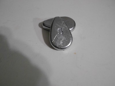 45 OZ FLAT NO ROLL LEAD SINKERS
