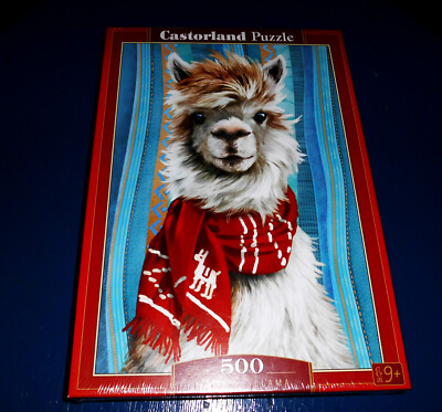 Castorland Puzzle 500 Teile Lama i am the LLama   OVP 47 cm x 33 cm