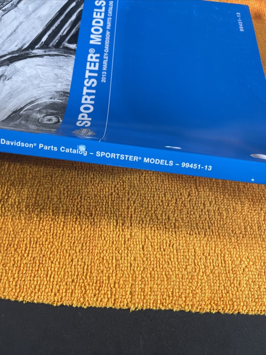 2013 HARLEY-DAVIDSON SPORTSTER MODELS PARTS CATALOG # 99451-13 | eBay