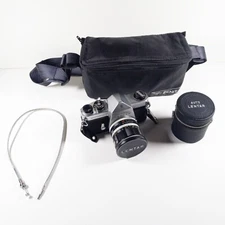 Honeywell Pentax Spotmatic 35mm SLR w/ Super-Lentar Lens 1:2.8 f=28mm Bundle