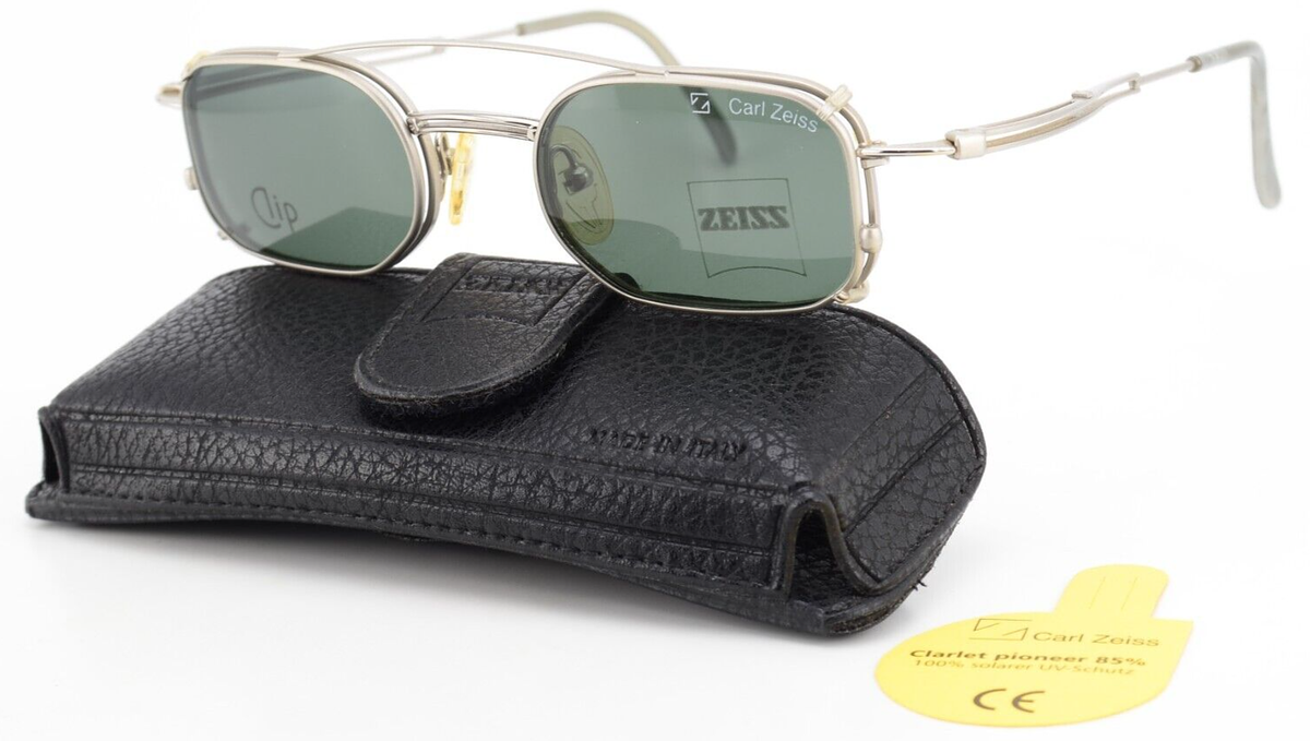 Zeiss Glasses Frame Sun-Clip 5696 5100 140 GH8 Men Silver Grey