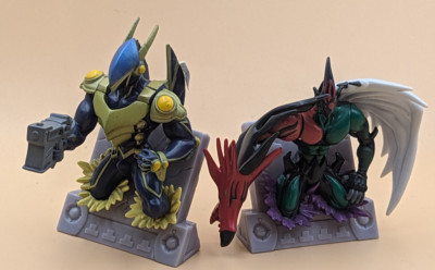 Yu-Gi-Oh | Elemental Hero | Figur | Sparkman & Flammenflügelmann / Flame Wingman