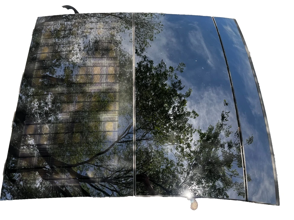 Toyota Prius 2010 techo corredizo deflector de vidrio solar cartucho marco panel de montaje Foto 2 de 4