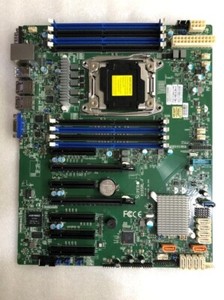 FOR Supermicro X10SRL-F Server Mainboard Intel C602 LGA2011-3 VGA DDR4 ECC ATX