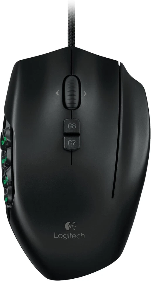 Logicool G600 MMO Gaming Mouse RGB Backlit 20 Programmable Buttons Windows 7 8 - Image 2 of 4