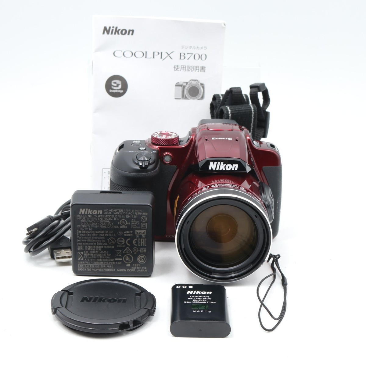 Nikon COOLPIX B700 赤　カメラケース付き Amazon.com : Nikon COOLPIX B700 20.2MP Compact Digital