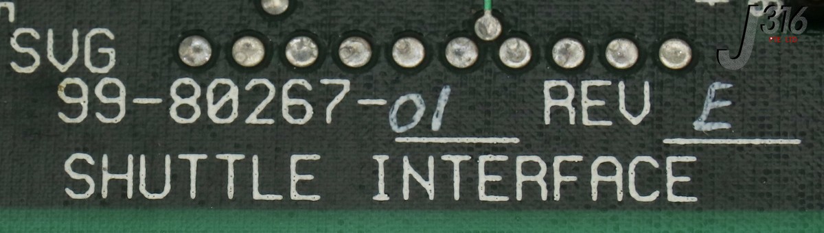 2088 SVG PCB, SHUTTLE INTERFACE, 03-80267B-01 99-80267-01 | eBay