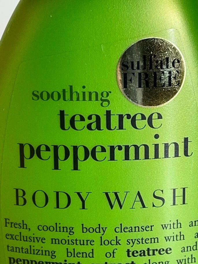 Brand New Organix Hydrating Tea Tree Peppermint Body Wash Sulfate Free - Image 2 of 4