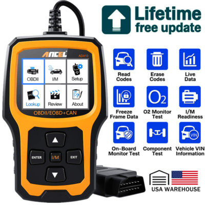 Check Car Engine OBD2 Scanner Live Data Stream EOBD Code Reader Diagnostic Tool 