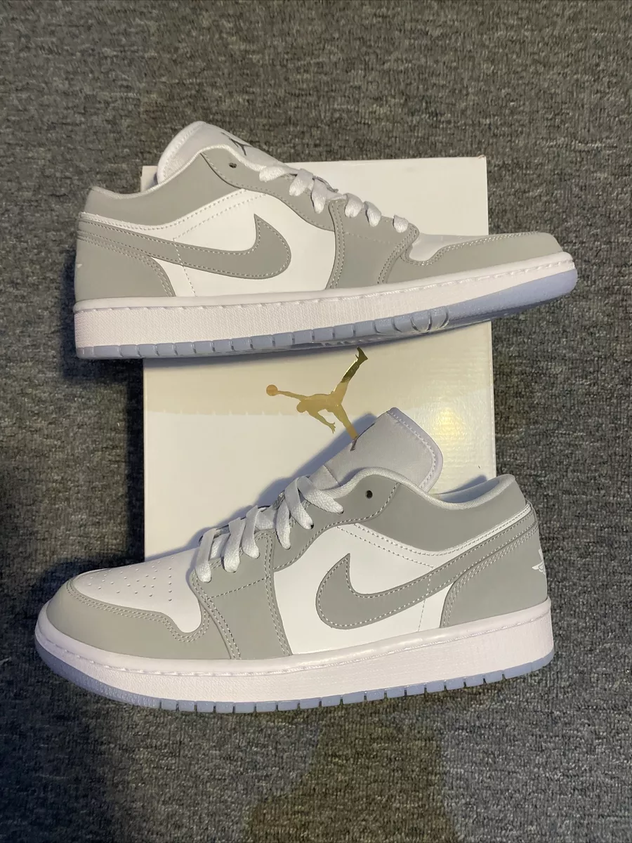 Air Jordan 1 Low White Wolf Grey