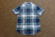 New Ralph Lauren Boys 100 Cotton Button Down Shirt - Large 14/16 