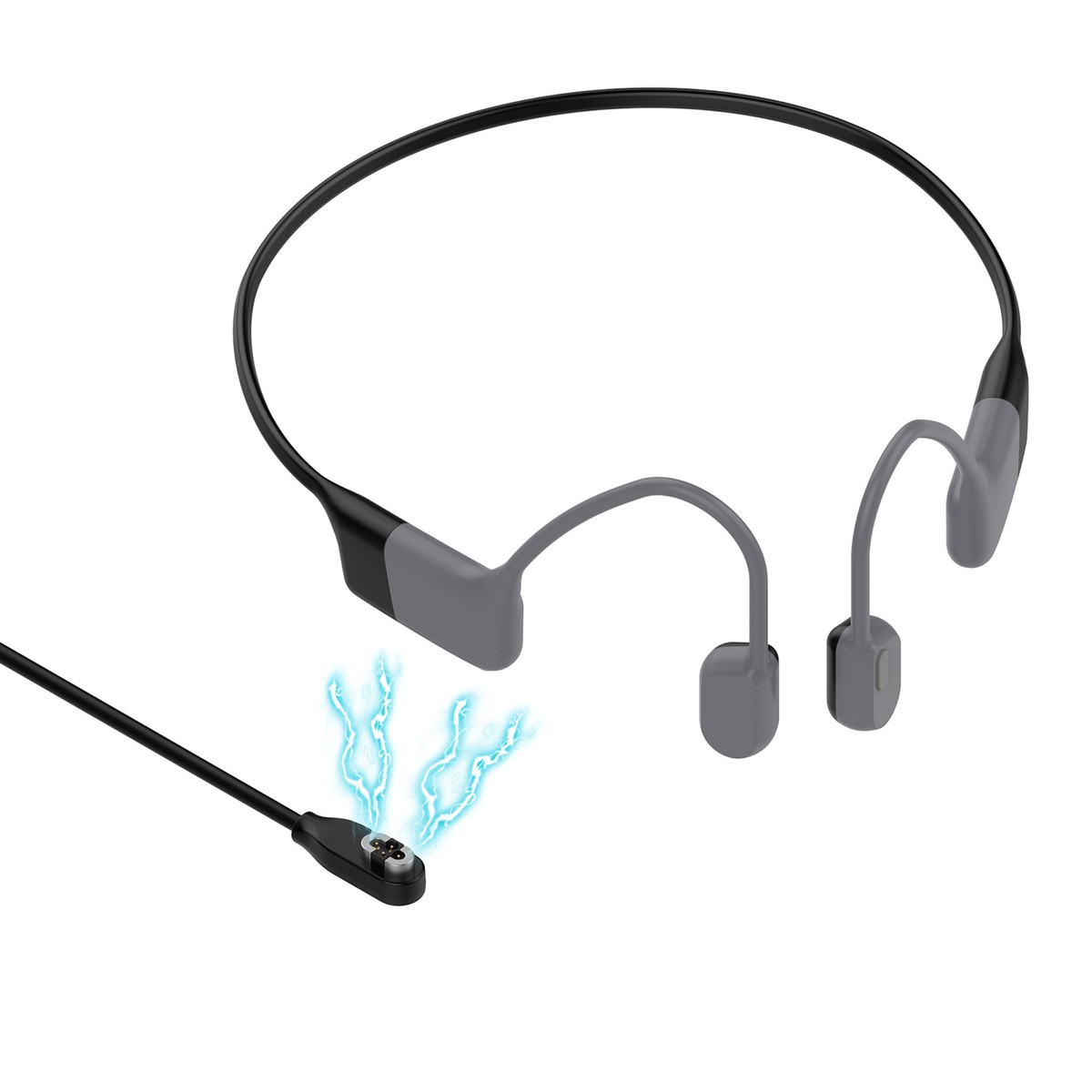 For SHOKZ OpenSwim Pro Headphone 100cm Fast Charging Cable for 