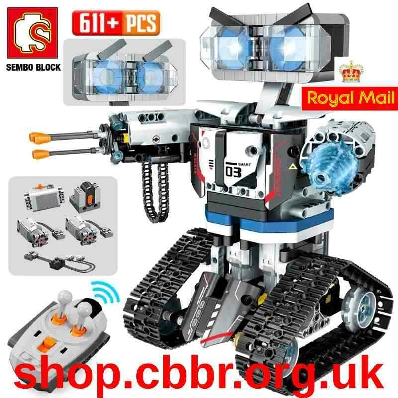 RC Robot Construction Blocs Creator City Télécommande Intelligent