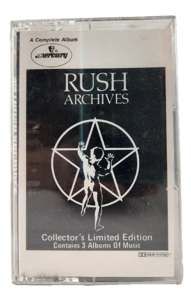 Cassetes de música de Rock Rush