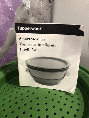 TUPPERWARE 4 PIECE SMART STEAMER GREEN ORIGINAL INSTRUCTIONS #6508A EUC W/Tote | eBay TUPPERWARE 4 PIECE SMART STEAMER GREEN ORIGINAL INSTRUCTIONS #6508A EUC W/Tote | eBay