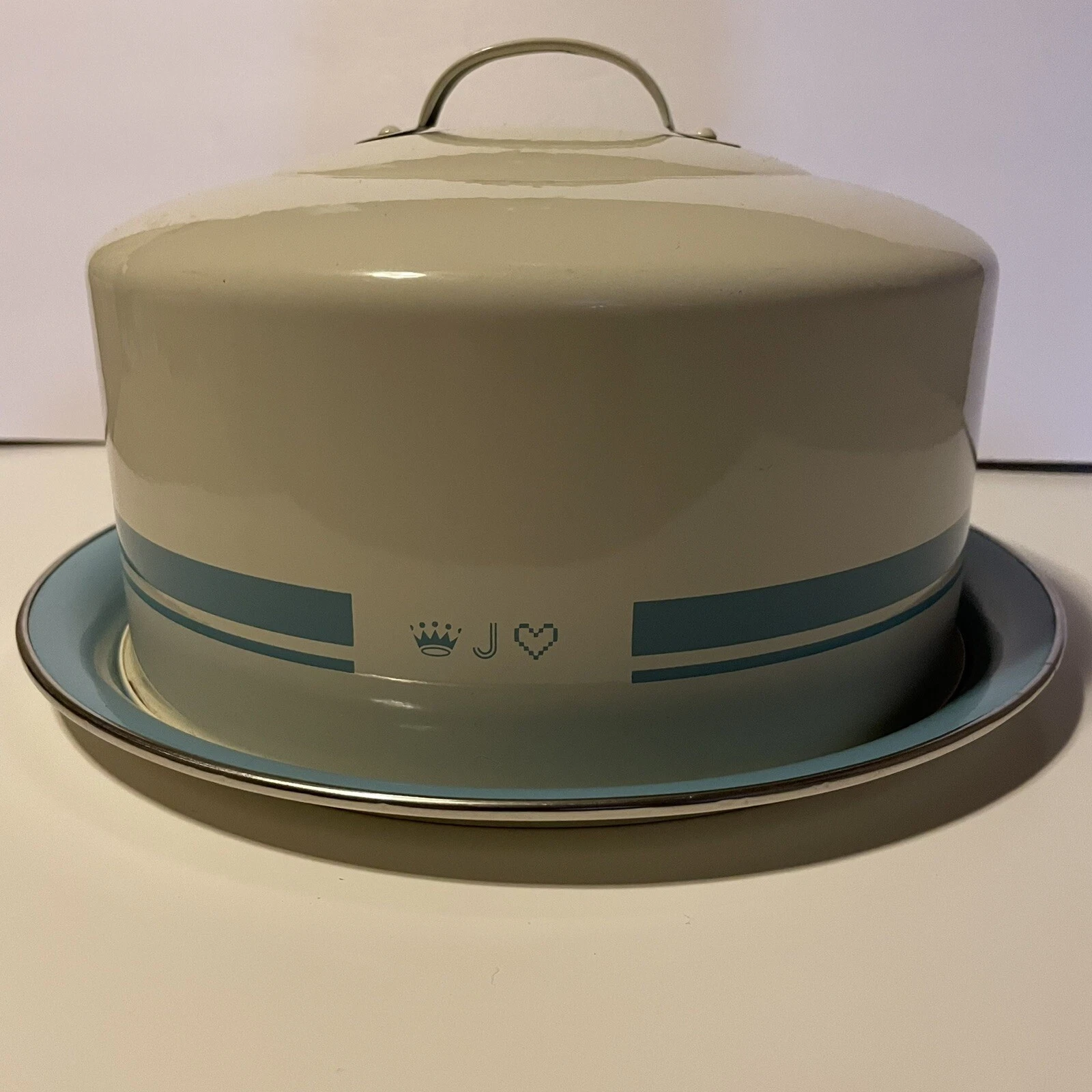 Jamie Oliver Baking Cake Tin with Cover Lid and Handle Round Stainless Steel