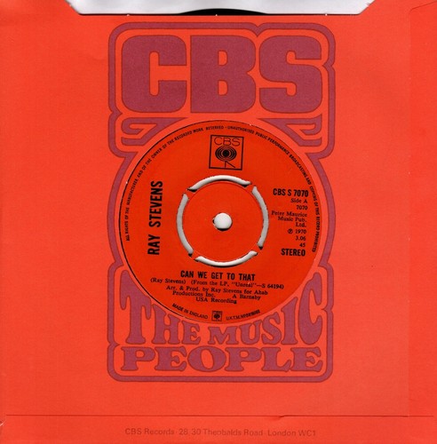 Ray Stevens - Bridget The Midget (The Queen Of The Blues) (7" Single 1971) EX - Picture 4 of 4