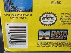 Werewolf The Last Warrior (Nintendo NES 1990) BRAND NEW FACTORY SEALED