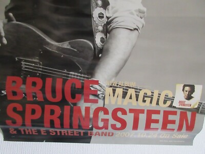 Bruce Springsteen Magic Japan Promo Poster in 2007 from Sony Japan