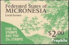 Mikronesien 89D/90D carnet de timbres (compl.Edit.) carnet de timbres neuf avec 