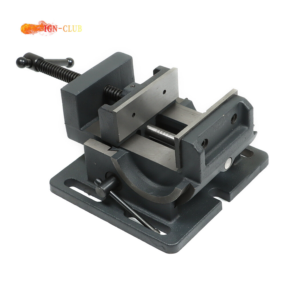 Drill Press Tilting Angle Vise 4.25INCH Industrial Strength Benchtop Vise-image