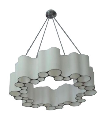 Contemporary Ralph Pucci 48 Cumulus Chandelier (2 Available) sold separately