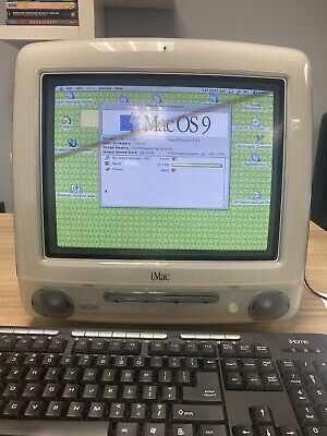 Apple iMac All-In-One Computer 1999 Vintage Computer Apple iMac All-In-One Computer 1999 Vintage Computer