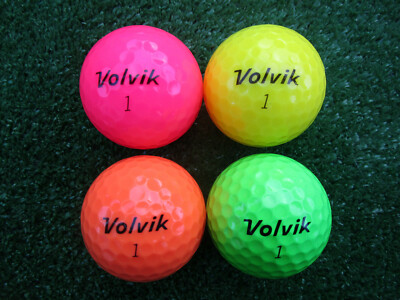 50  bunte Volvik Golfbälle  AAAA bis AAA 