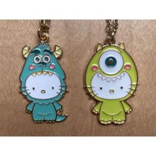Handmade Hello Kitty Necklaces Matching Couple Sanrio Best Friends Cat Monster