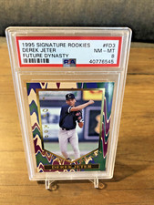 Derek Jeter 1995 Signature Series Rookies Future Dynasty #FD3 PSA Rookie