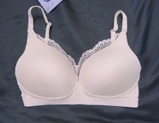 M & S MATERNITY NURSING BRA SUMPTUOUSLY SOFT NON WIRED  PADDED PLUNGE