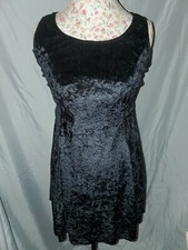 SALE*Black Velvet-like Dress sz 11. Nordstrom.