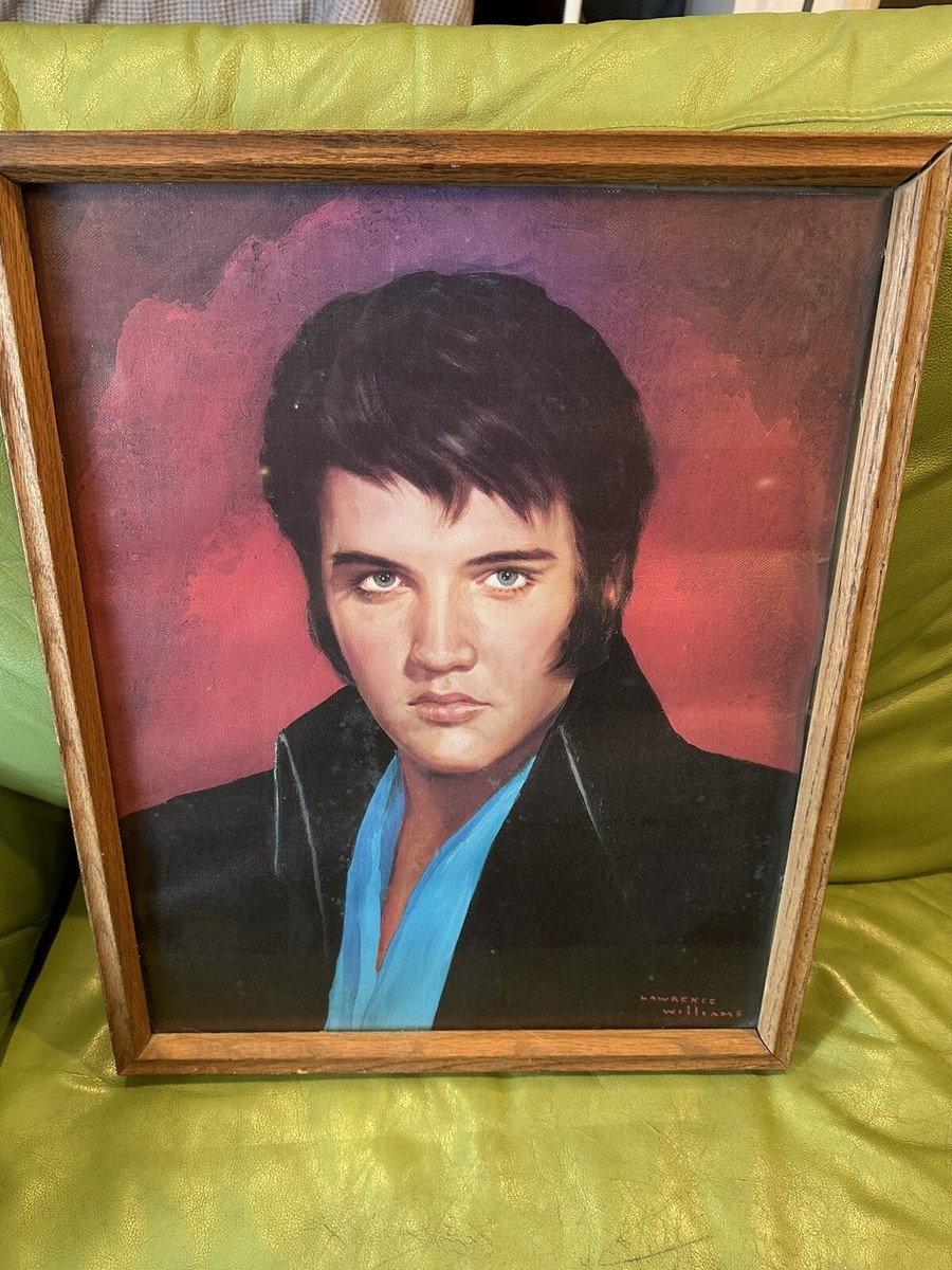 Vintage 1979 Elvis Presley Oil Painting | eBay