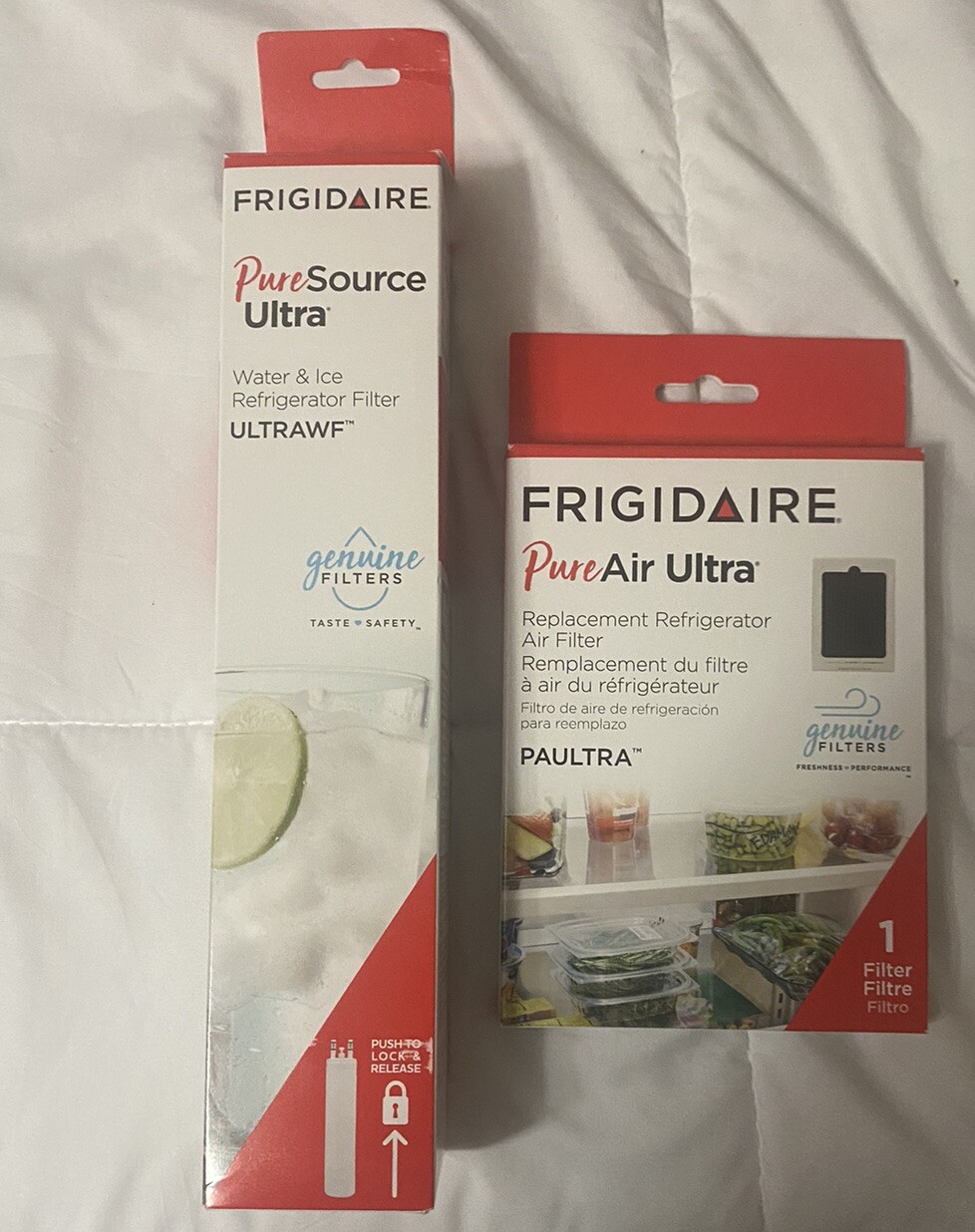 Frigidaire ULTRAWF Water Filter&Paultra Air Filter Combo Pack