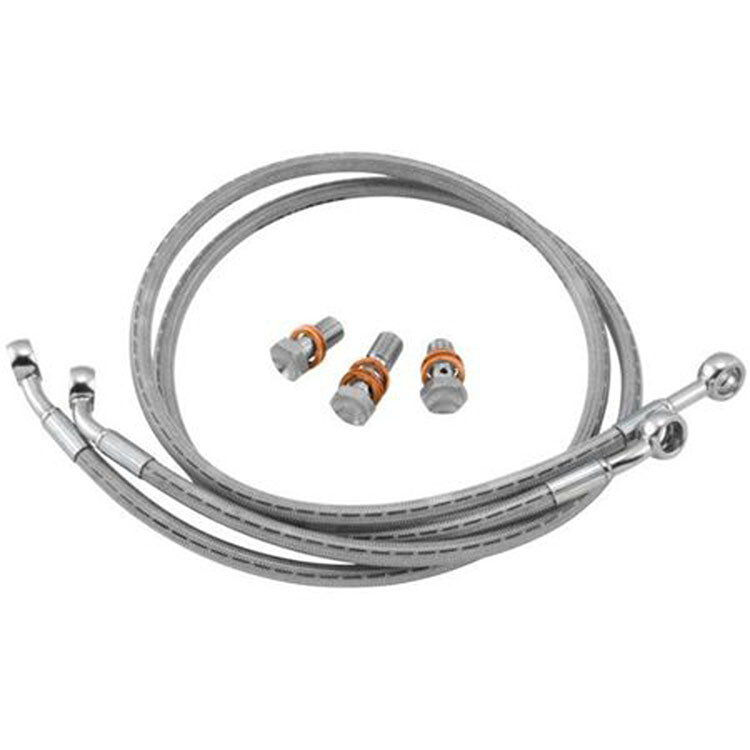 Fits 2011 Kawasaki Z1000 Stainless Steel Braided Front Brake Line