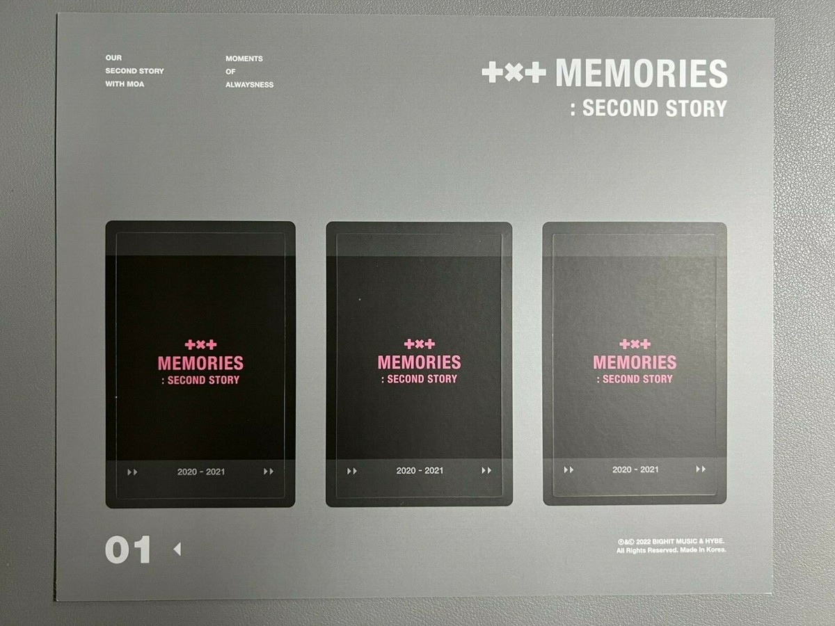 TXT memories second story 新品未開封 Txt Memories Second Story | eBay