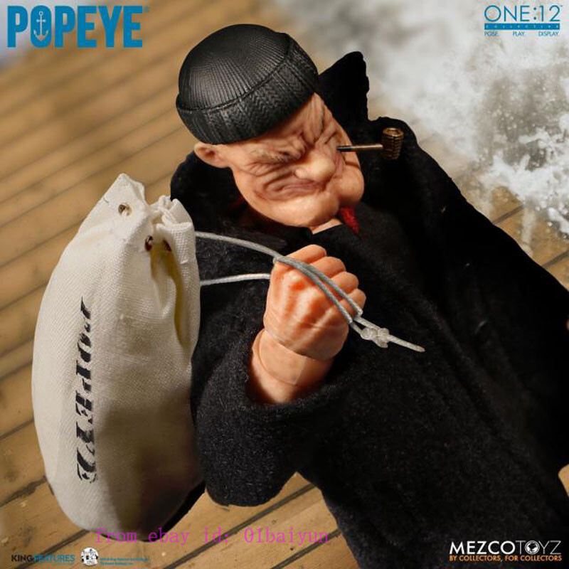 Popeye フィギュア Mezco Mezco Toys FEB188674 One: 12 Collective: Popeye Action