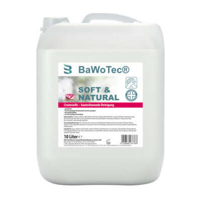 BaWoTec Cremeseife Soft & Natural 10 Liter, hautschonende milde Handseife