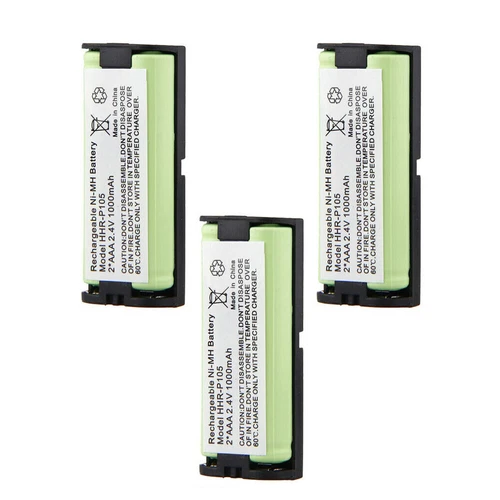 Schnurloses Heimtelefon Akku wiederaufladbarer Akkupack für KX-TGA670 KX-TGA246 USA - Bild 5 von 5