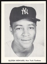 1958 New York Yankees Picture Pack Baseball Elston Howard JP1215 *d2