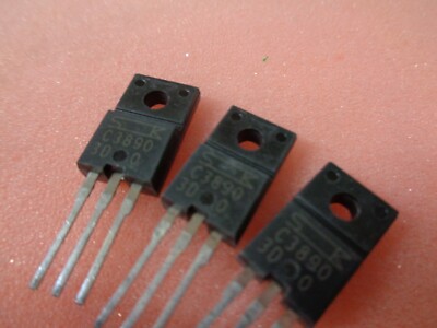 SANKEN NPN Triple Diffused Planar Power Transistor 2SC3890 TO220F Bag Unit Japan