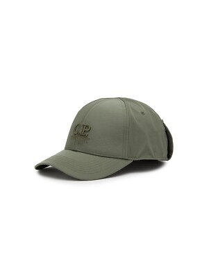 CP Company Chrome-R Embroidered Logo Recycled-Nylon Google Cap
